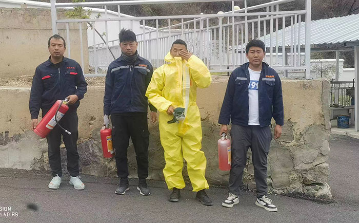 德欽縣污水處理廠應(yīng)急培訓(xùn)、實(shí)操演練